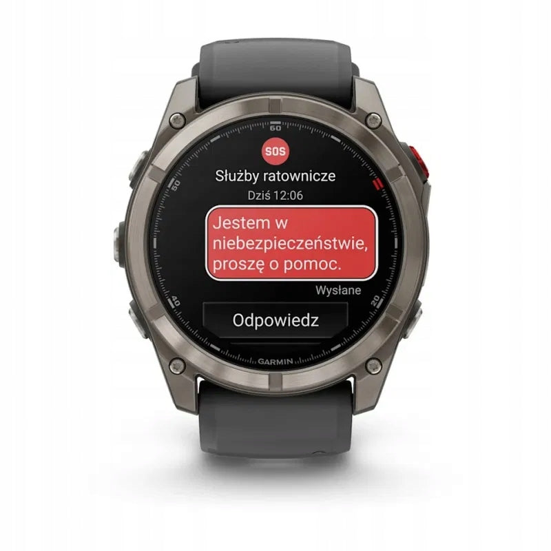 Smartwatch GARMIN FENIX 8 PRO 51mm AMOLED SAPPHIRE (silver) Manufacturer code 010-03199-01