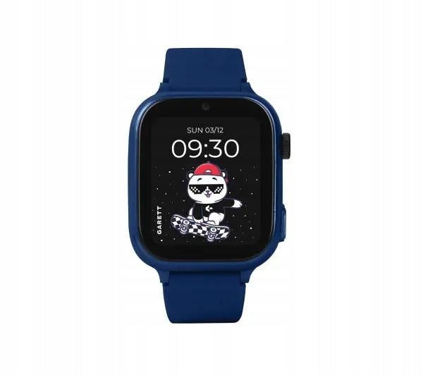 Smartwatch Garett Cute 2 4G 45mm LTE GPS Blue + Reflective Strap Case color blue