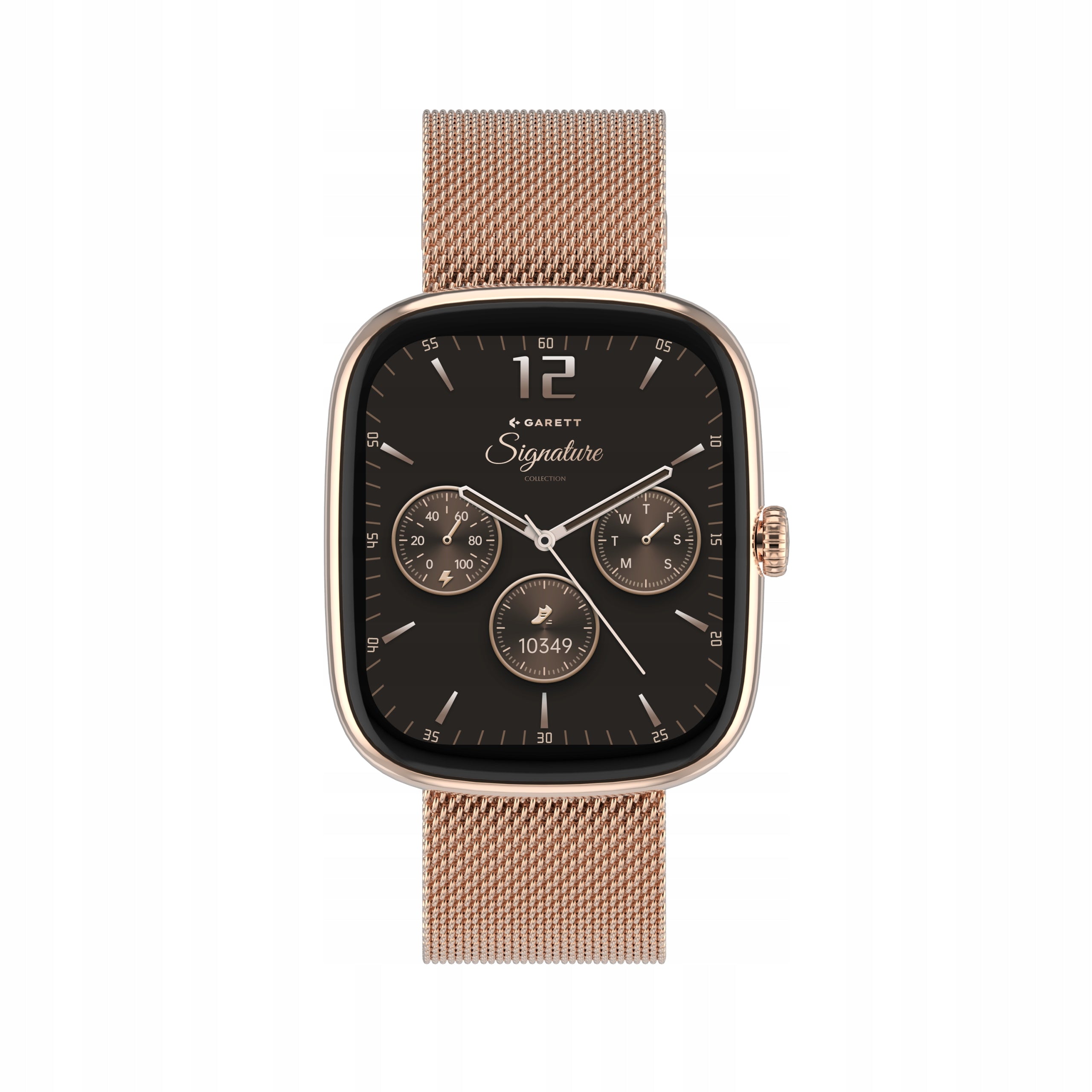 Smartwatch Garett Flow Pink Gold AMOLED 1,75" Bluetooth Conversations IP68 Manufacturer code 5904238485040
