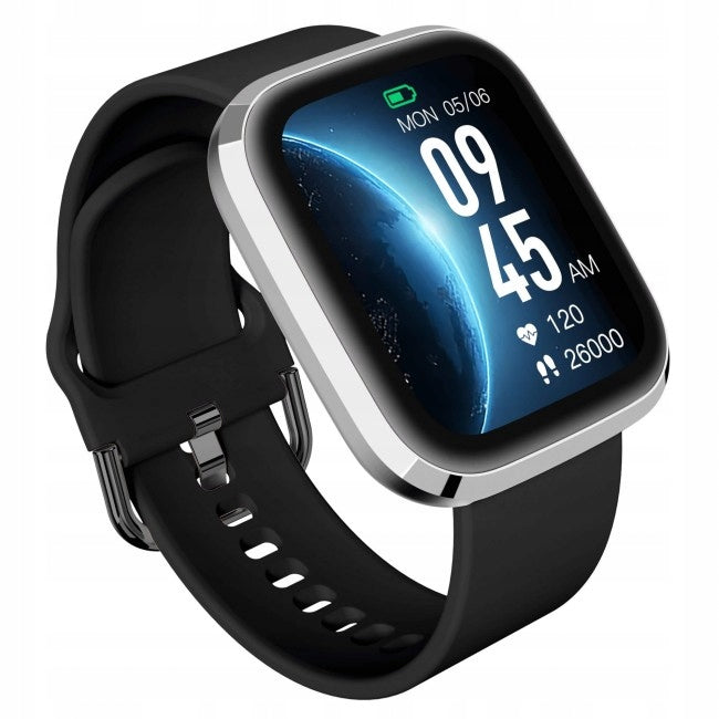 Smartwatch Garett GRC STYLE silver-black Waterproof Sports Packaging status original