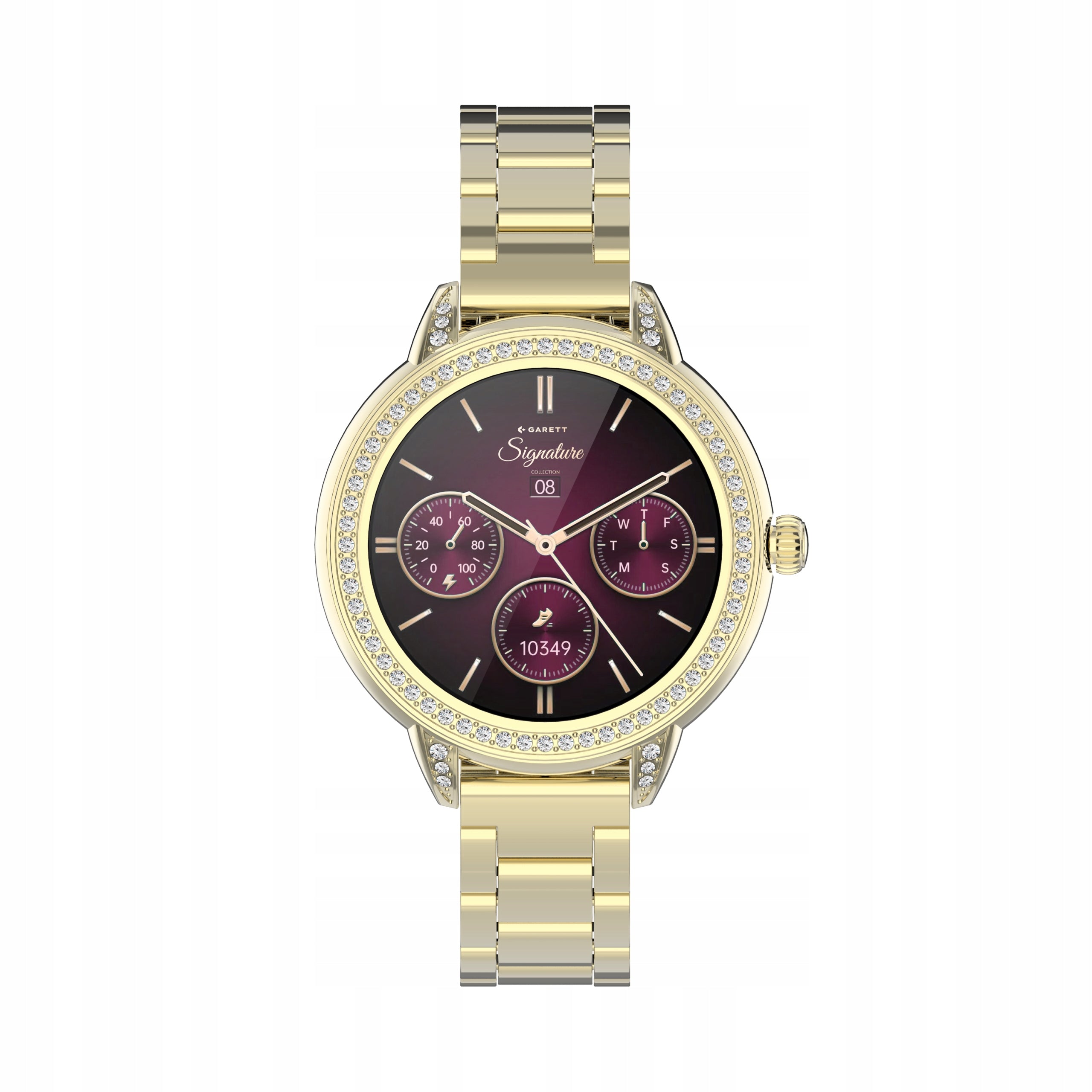 Smartwatch Garett Stella gold AMOLED 1.1 Always On Display Bluetooth IP68 Manufacturer code 5904238485095