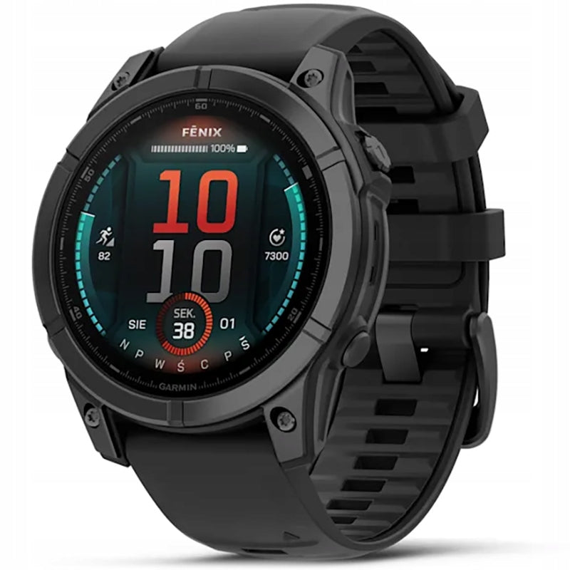 Smartwatch Garmin Fenix E 47mm Graphite - Steel Slate Grey