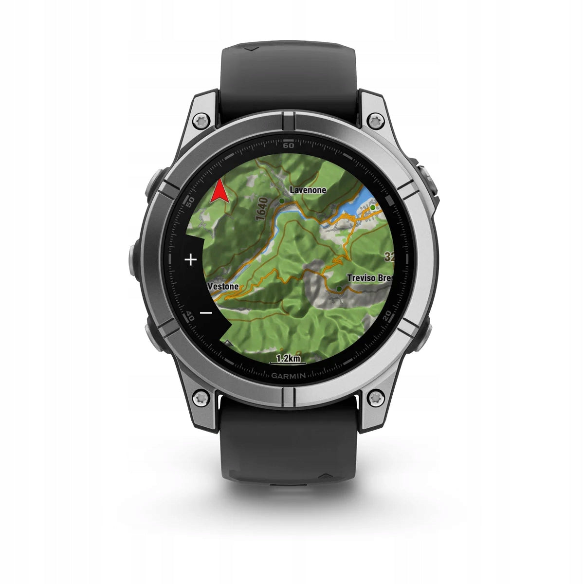 Smartwatch Garmin Fenix E AMOLED stainless steel silver Packaging status original