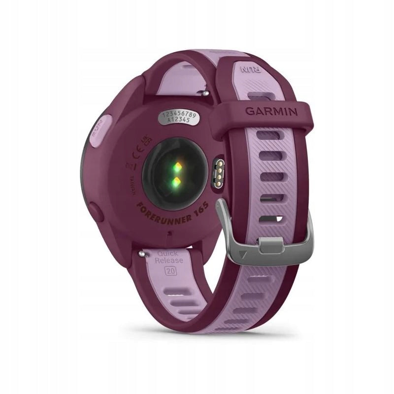 Smartwatch Garmin Forerunner 165 Music Purple Berry Lilac 010-02863-33 Brand Garmin