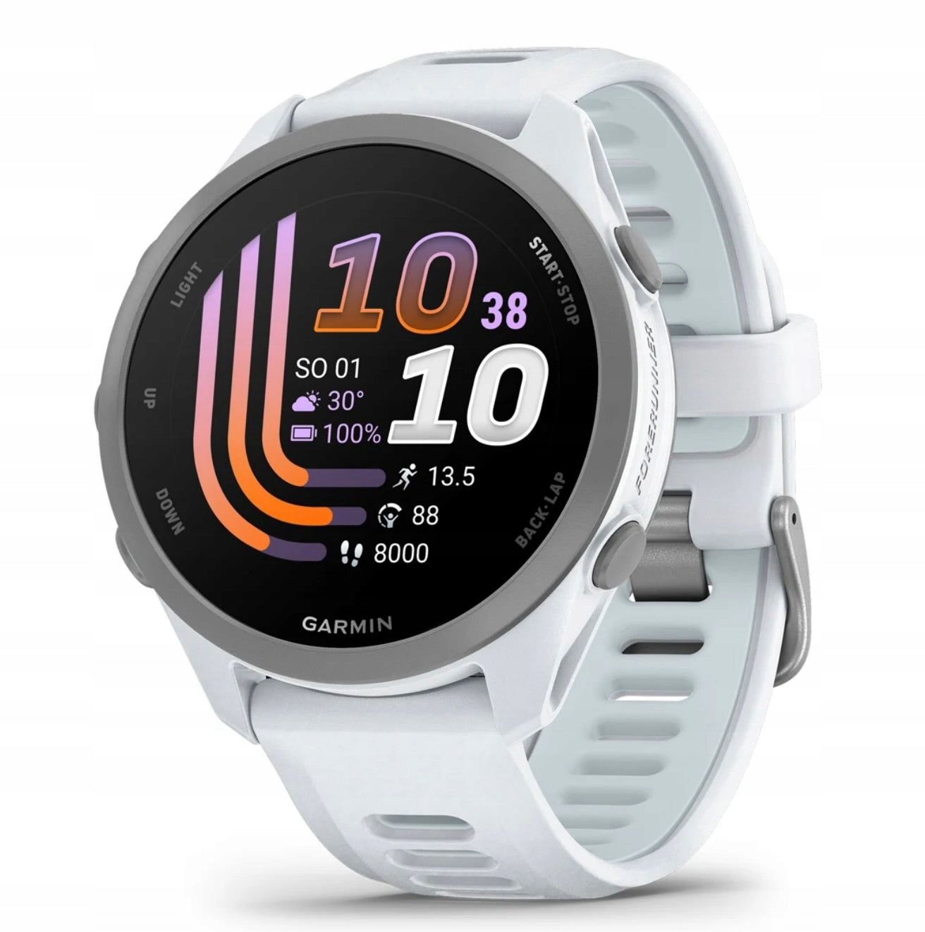 Smartwatch Garmin Forerunner 170 43mm White