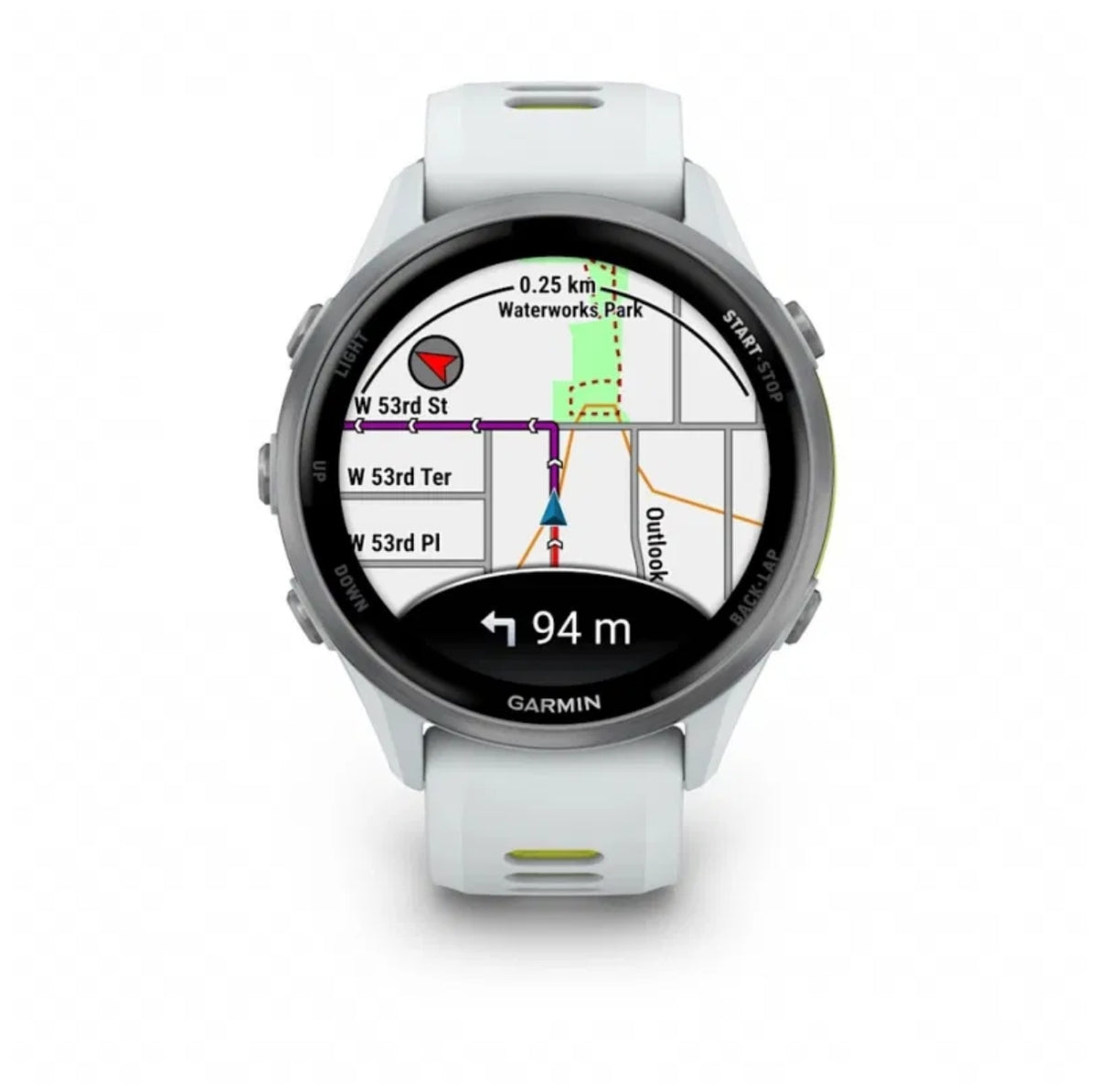 Smartwatch Garmin Forerunner 970 white Manufacturer code 010-02969-11