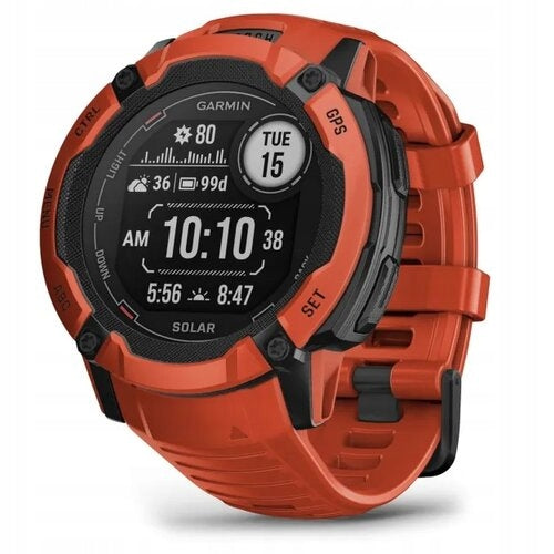 Smartwatch Garmin Instinct 2x Solar red Packaging status original