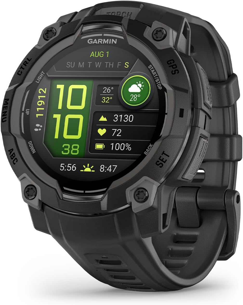 Smartwatch Garmin Instinct 3 45mm Amoled | Garmin Pay GPS 10ATM black
