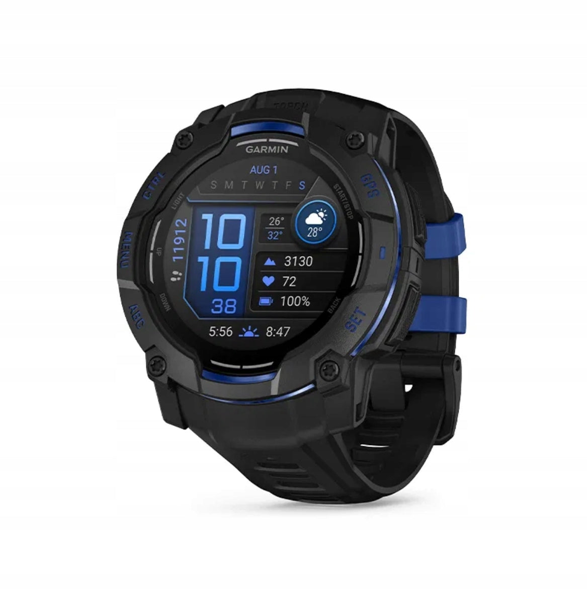 Smartwatch Garmin Instinct 3 AMOLED black 50 mm