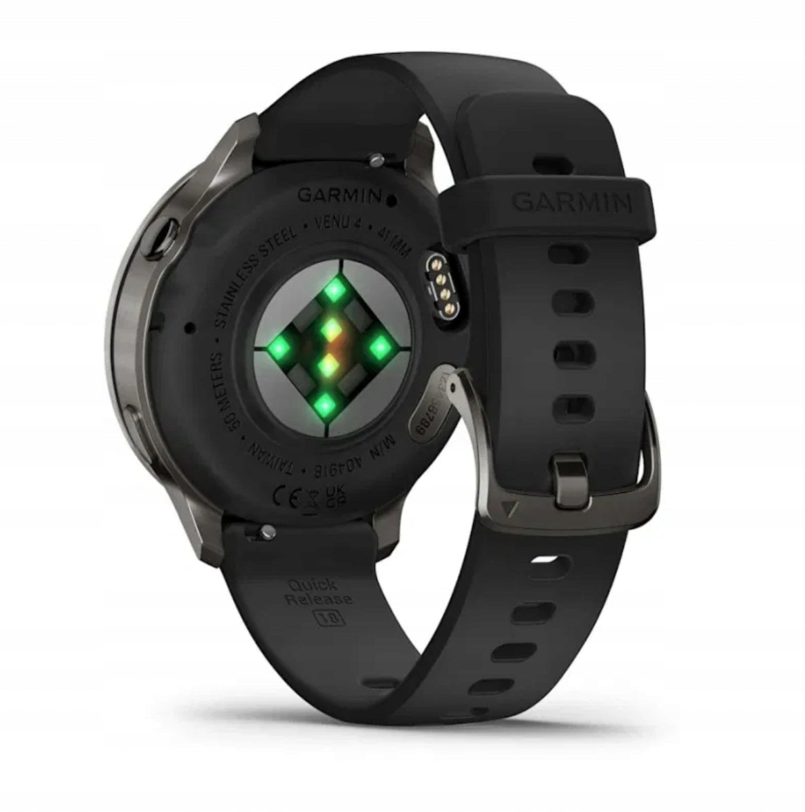 Smartwatch Garmin Venu 4 41 mm black with silicone strap Manufacturer code 010-03013-02