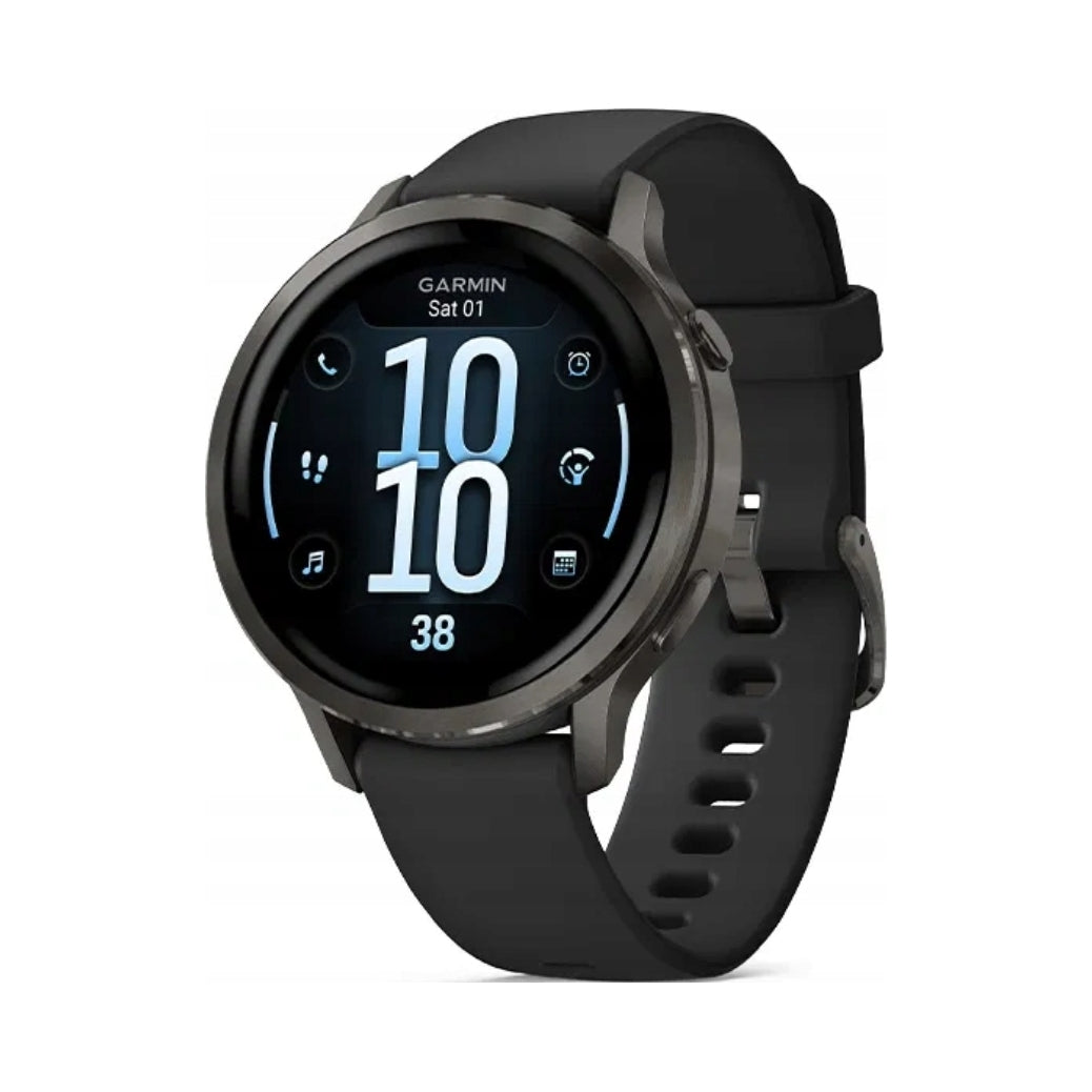 Smartwatch Garmin Venu 4 41 mm black with silicone strap