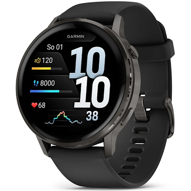 Smartwatch Garmin Venu 4 45mm Graphite-black - Slate-Black