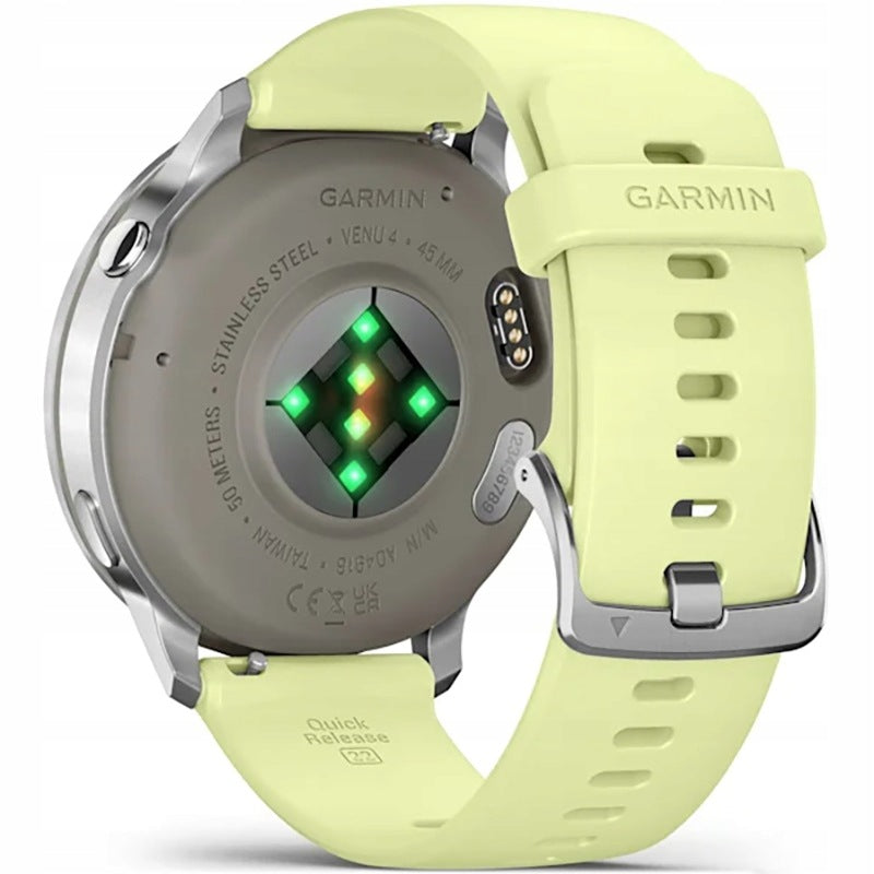 Smartwatch Garmin Venu 4 45mm Silver and lemon - Silver-Citron Manufacturer code 010-03014-02