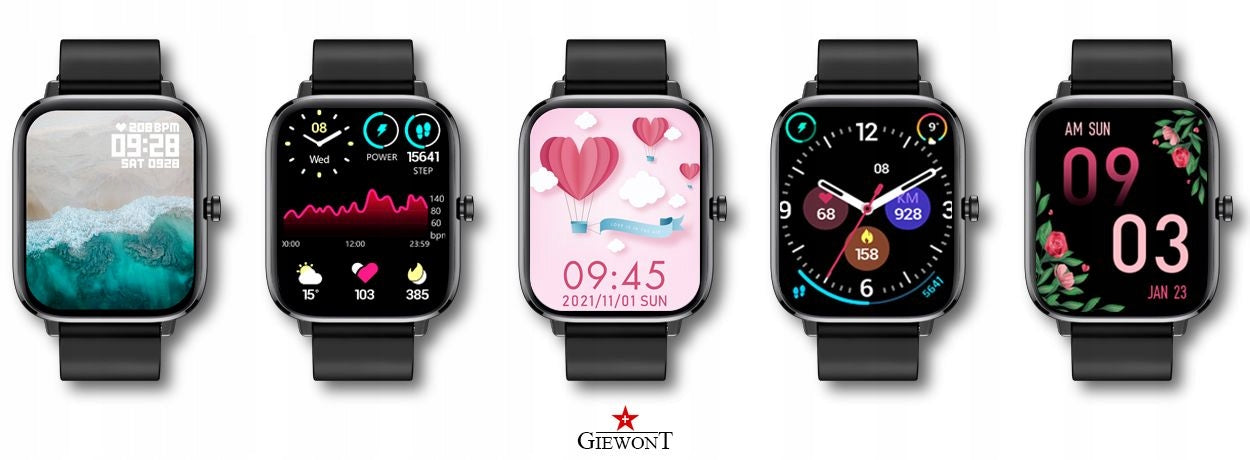 Smartwatch Giewont Black GW230-2 Packaging status original