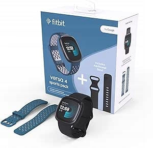 Smartwatch Google Fitbit Versa 4 black