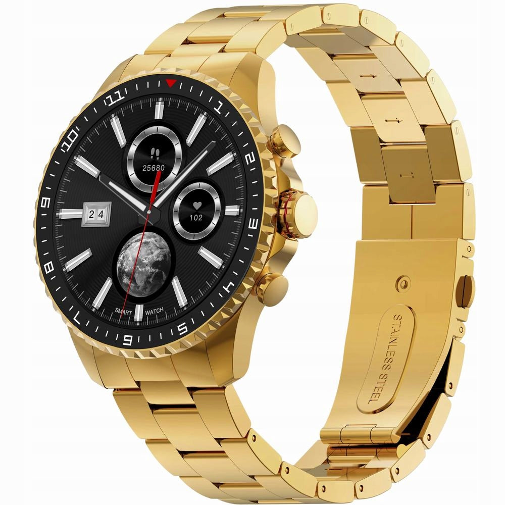 Smartwatch Gravity GT16 gold Packaging status original