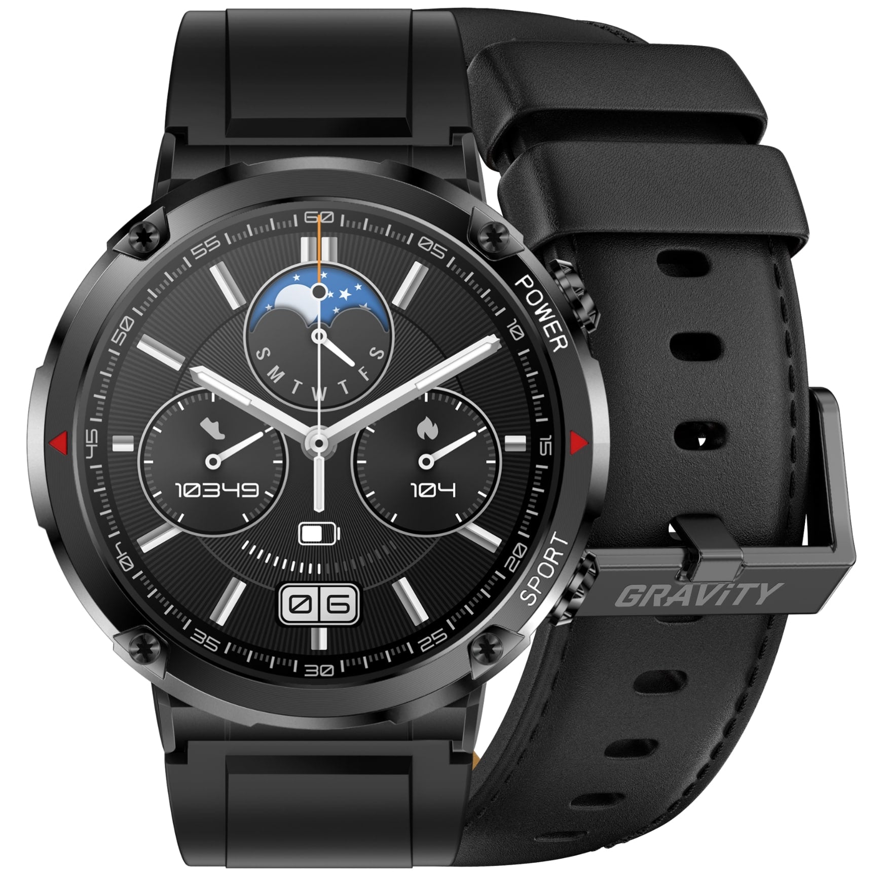 Smartwatch Gravity GT21 black