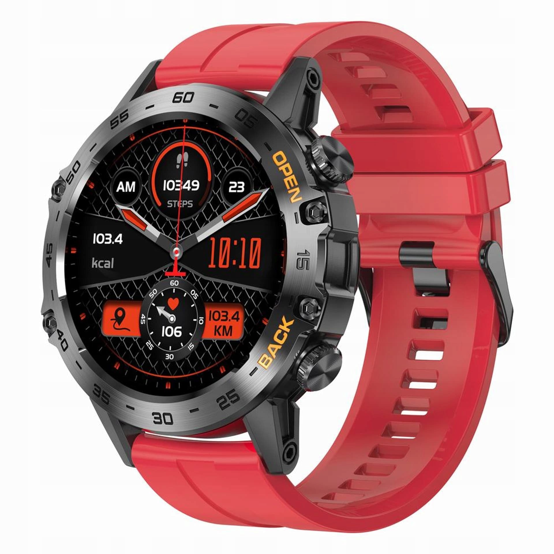 Smartwatch Gravity GT9 red