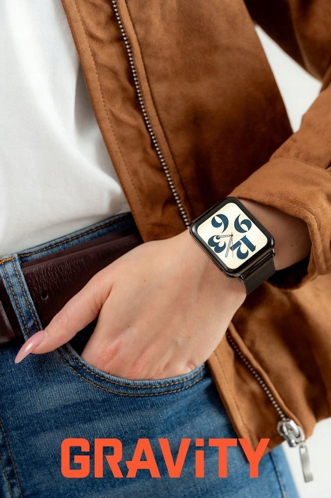 Smartwatch Gravity White and Black 2 Strips GT17-8 Model other