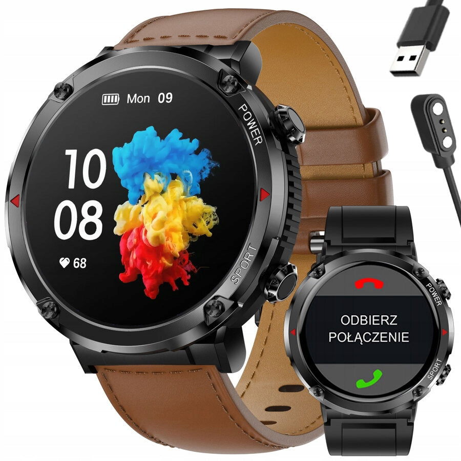 Smartwatch Gravity brown GT21-4