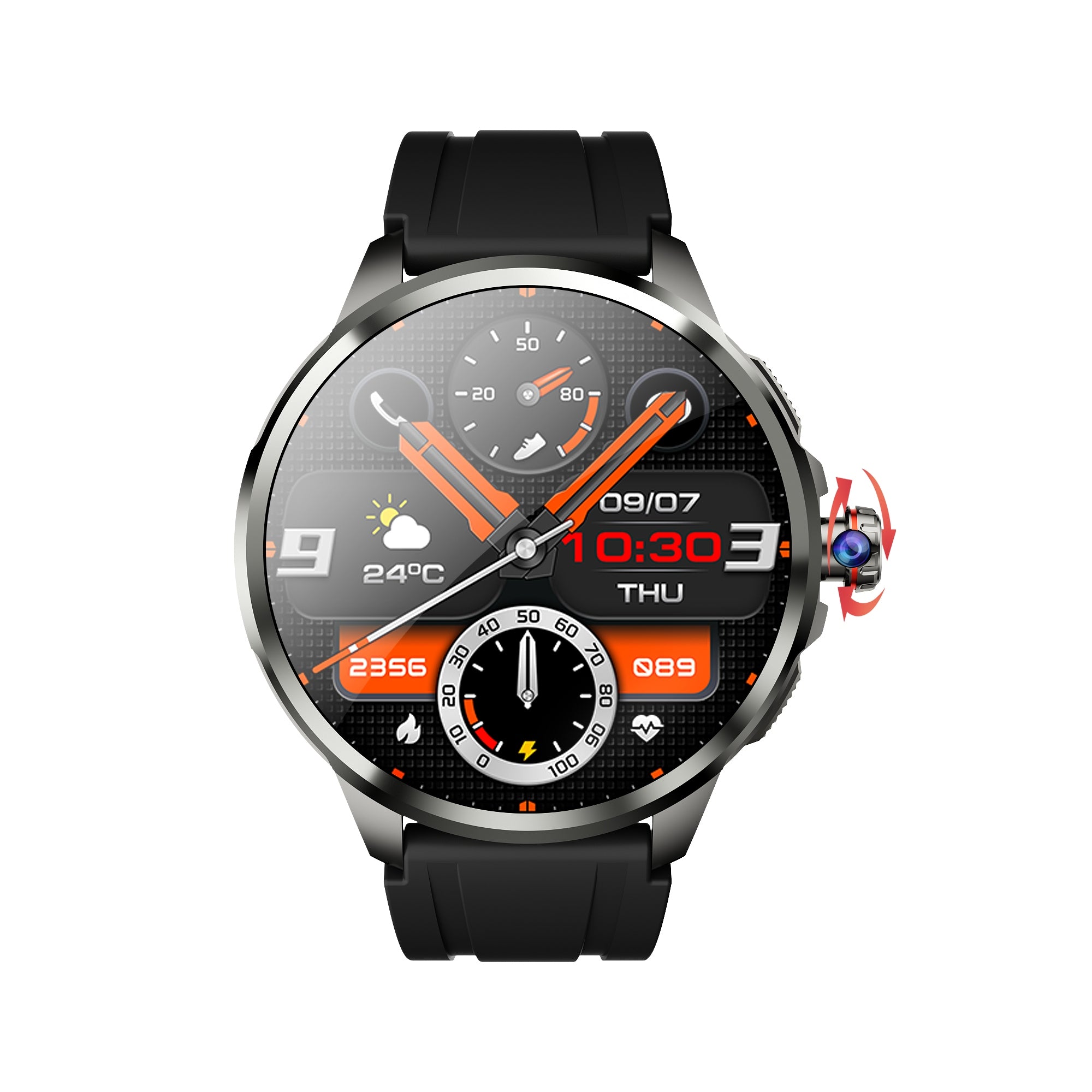 Smartwatch H99 4G Android 9.0 iOS 1990Mah 1,95 inch large screen GPS WIFI