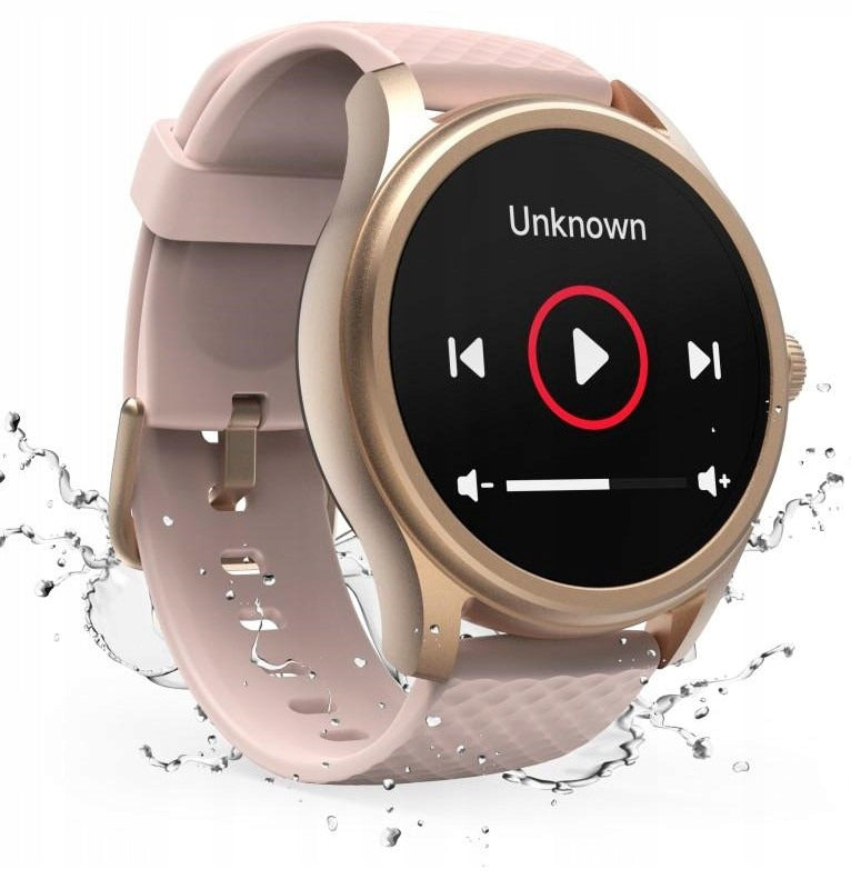 Smartwatch HAMA Fit Watch 5010 Pink and gold