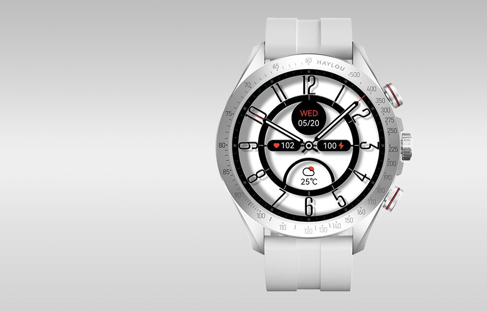 Smartwatch HAYLOU Solar Pro Silver Batteries included yes