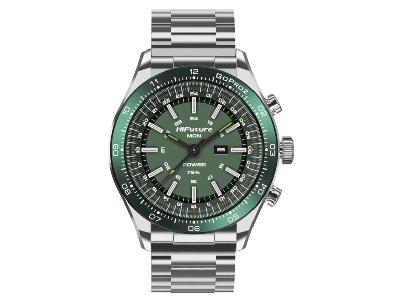 Smartwatch HIFUTURE Go Pro 2 Silver-green