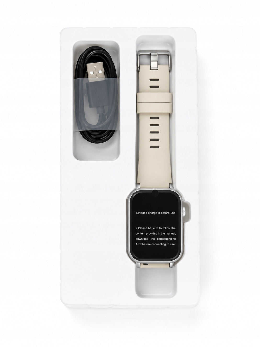 Smartwatch HOIFA T10 1,83" HD Bluetooth Talk IP68 Heart Rate Monitor Manufacturer code B0DW8C3Z6N