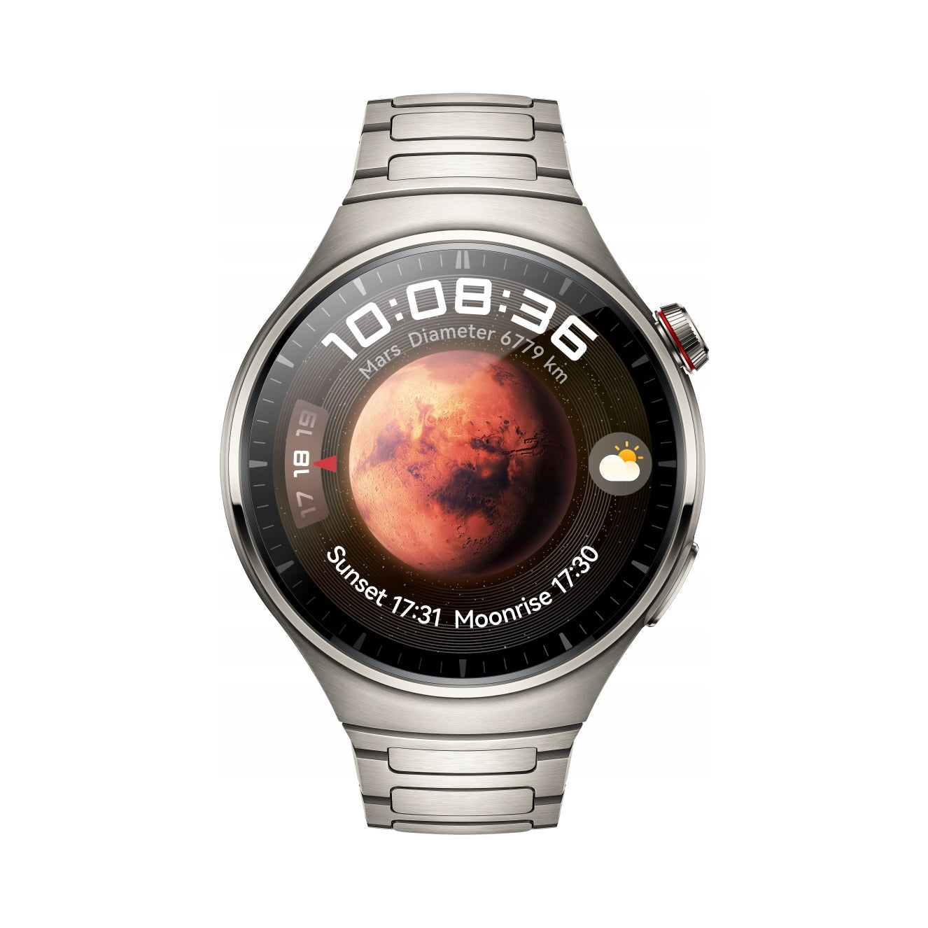 Smartwatch HUAWEI Watch 4 Pro Elite titanium bracelet
