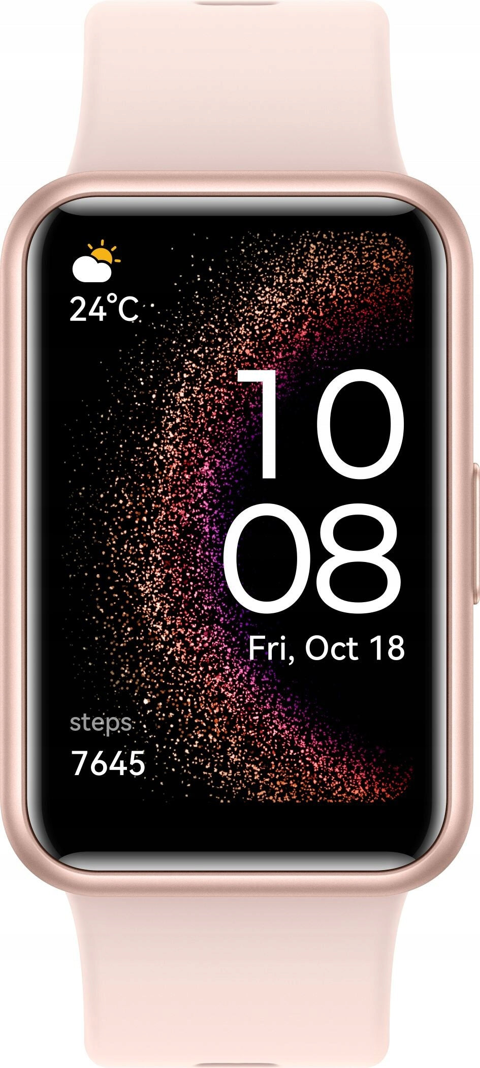Smartwatch HUAWEI Watch Fit SE Pink Case shape rectangular