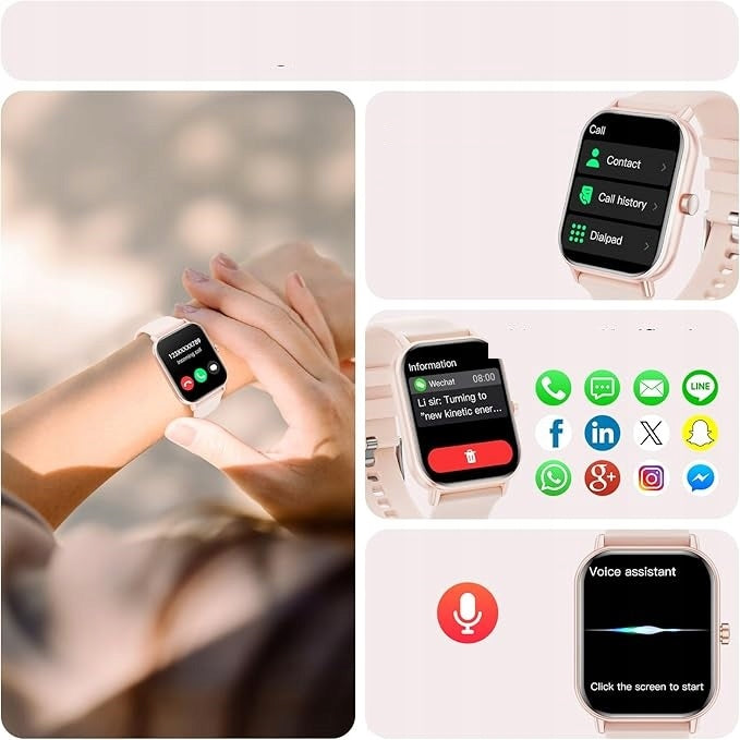 Smartwatch Haulvean IDW13 pink Manufacturer code B0DJP6KXQF