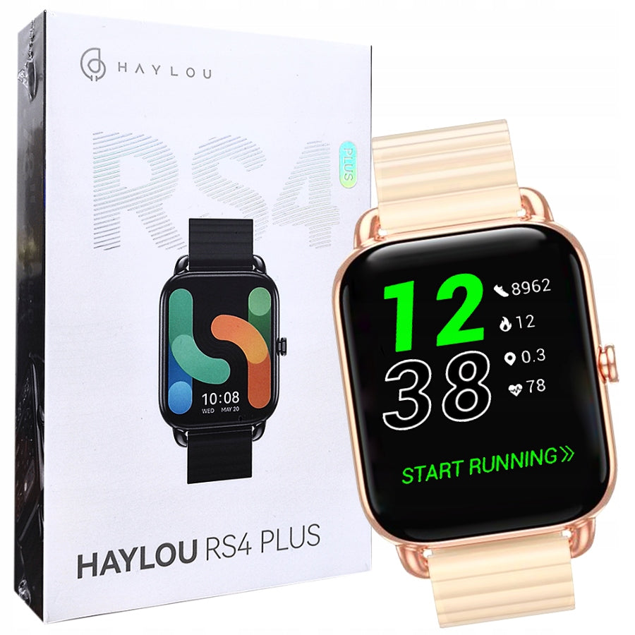 Smartwatch Haylou RS4 PLUS Retina AMOLED 1,78 wrist watch gold