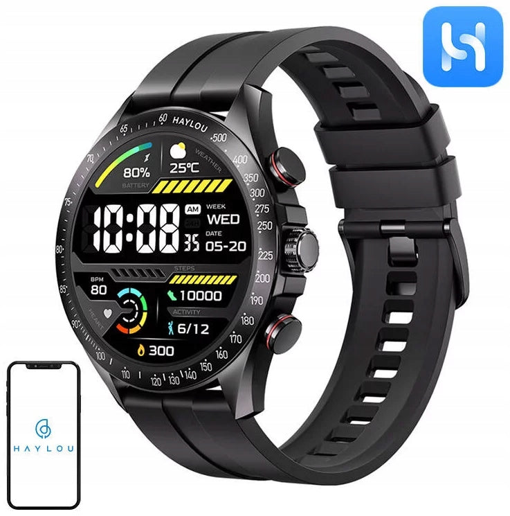 Smartwatch Haylou Solar Pro Black AMOLED Talk BT 1.43" 105 Modes Sport Manufacturer code SOLAR PRO BLACK