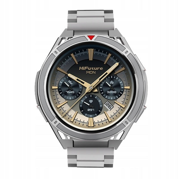 Smartwatch HiFuture Active Silver 1.43 AMOLED Dual GPS 5ATM Brand HiFuture