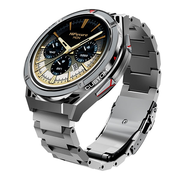 Smartwatch HiFuture Active Silver 1.43 AMOLED Dual GPS 5ATM