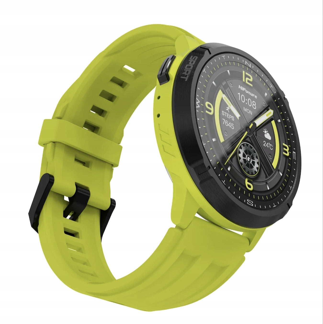 Smartwatch HiFuture MIX3 AMOLED Features AI Yellow Packaging status original