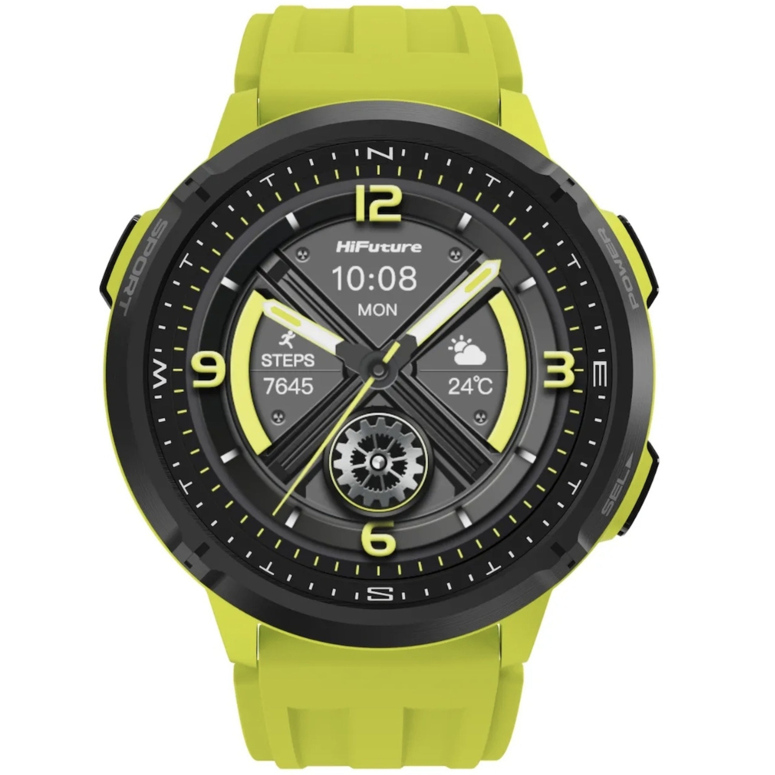 Smartwatch HiFuture MIX3 AMOLED Features AI Yellow