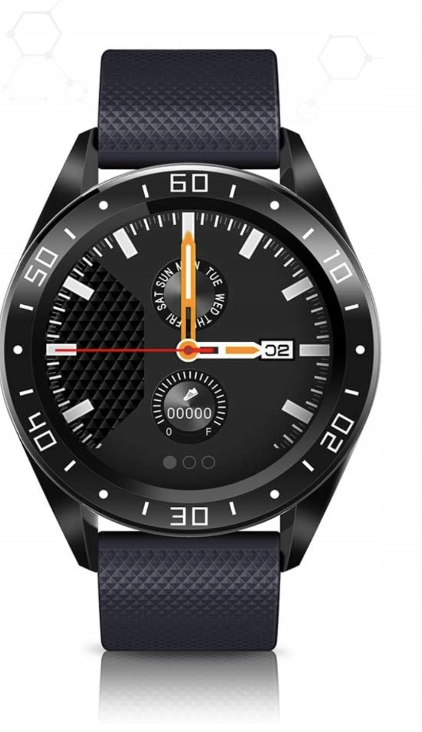 Smartwatch Huante GT105 3,55 cm Pulse Pressure Music Bluetooth GPS Blues Manufacturer code 1