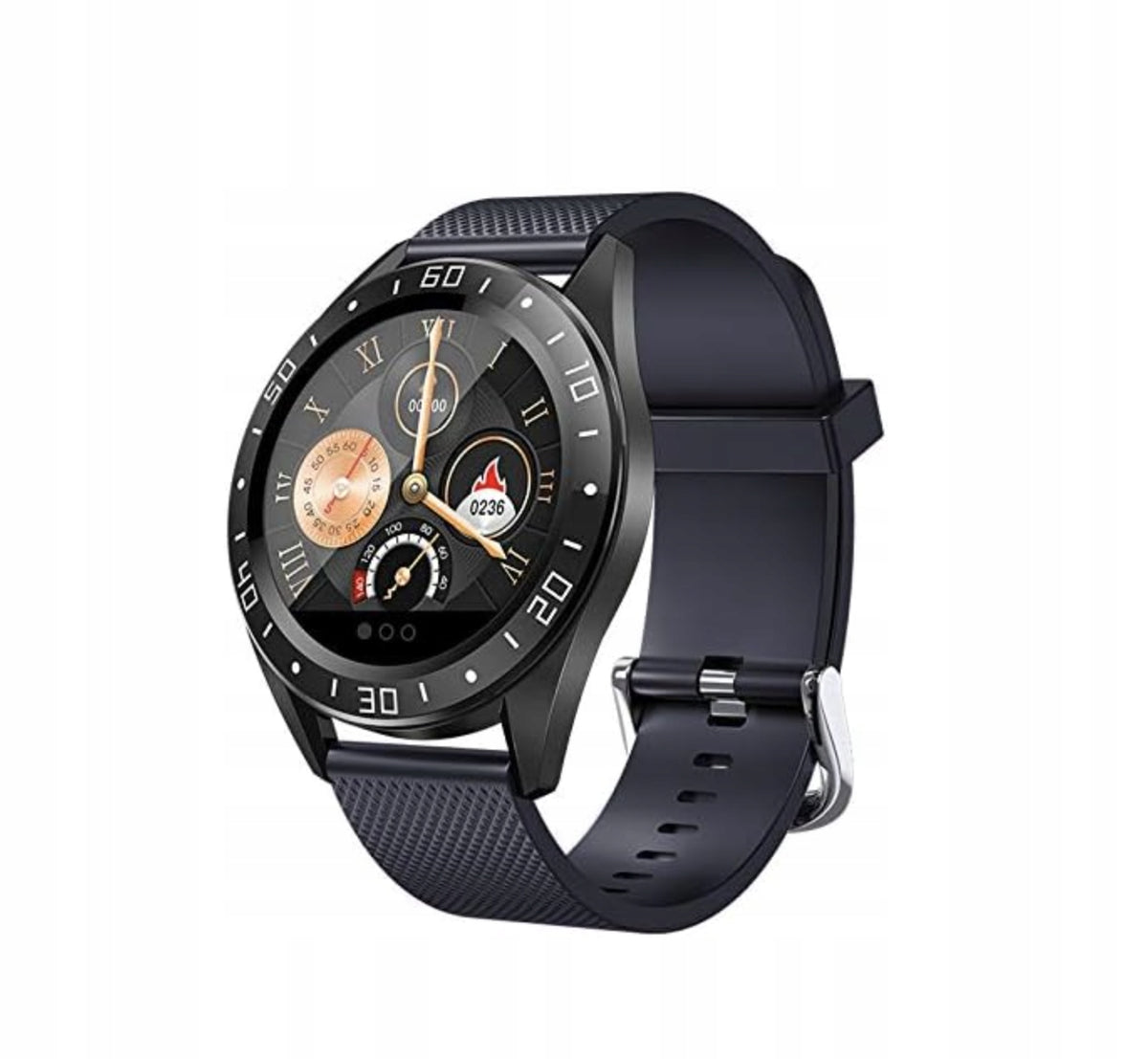 Smartwatch Huante GT105 3,55 cm Pulse Pressure Music Bluetooth GPS Blues Packaging status original