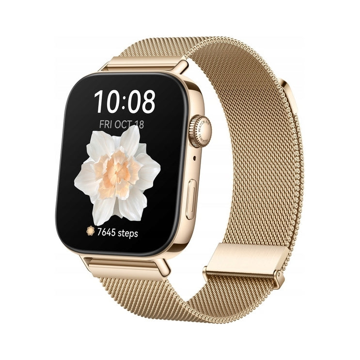 Smartwatch Huawei Watch Fit 3 GPS AMOLED 5ATM Bluetooth gold