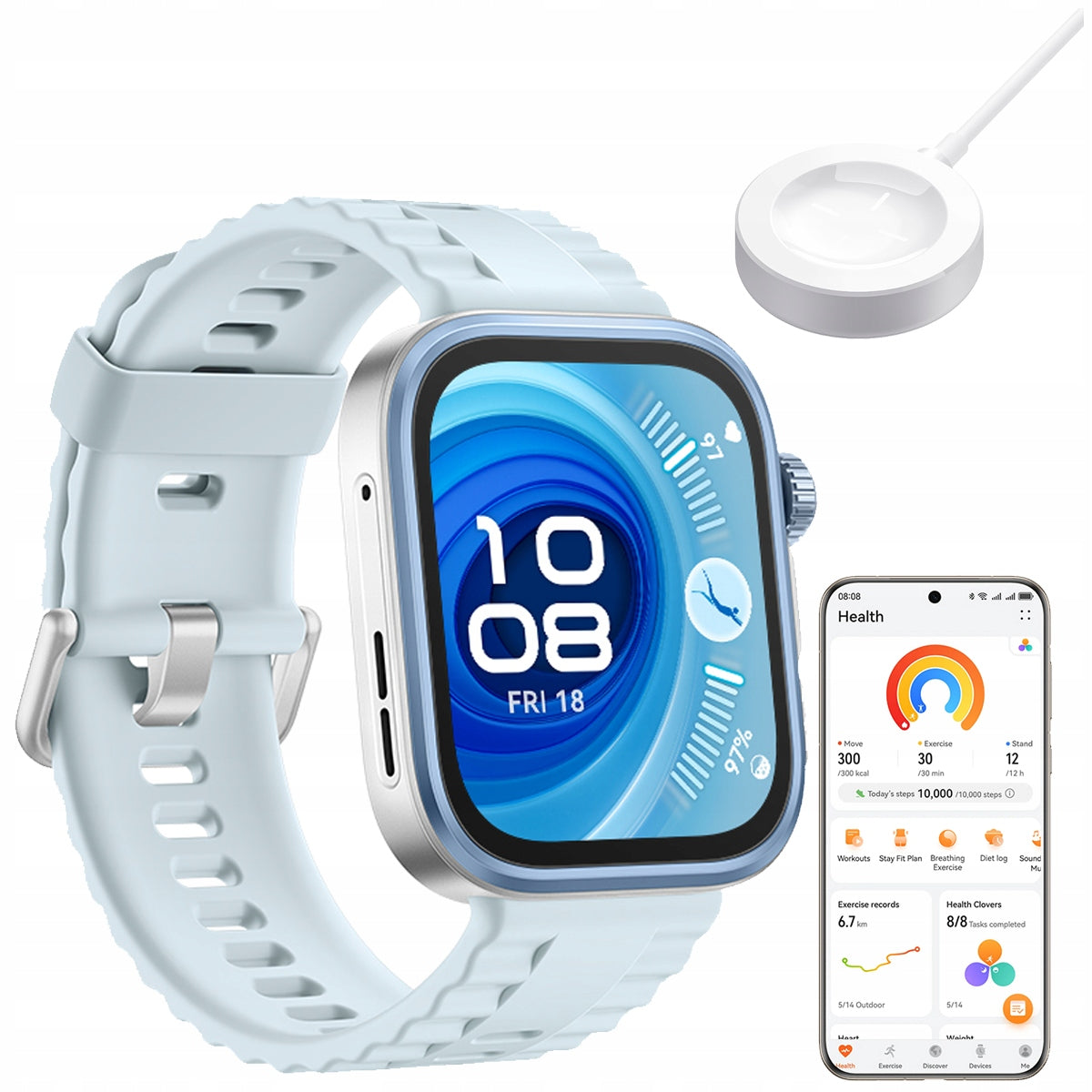 Smartwatch Huawei Watch Fit 4 Pro silver Brand Huawei