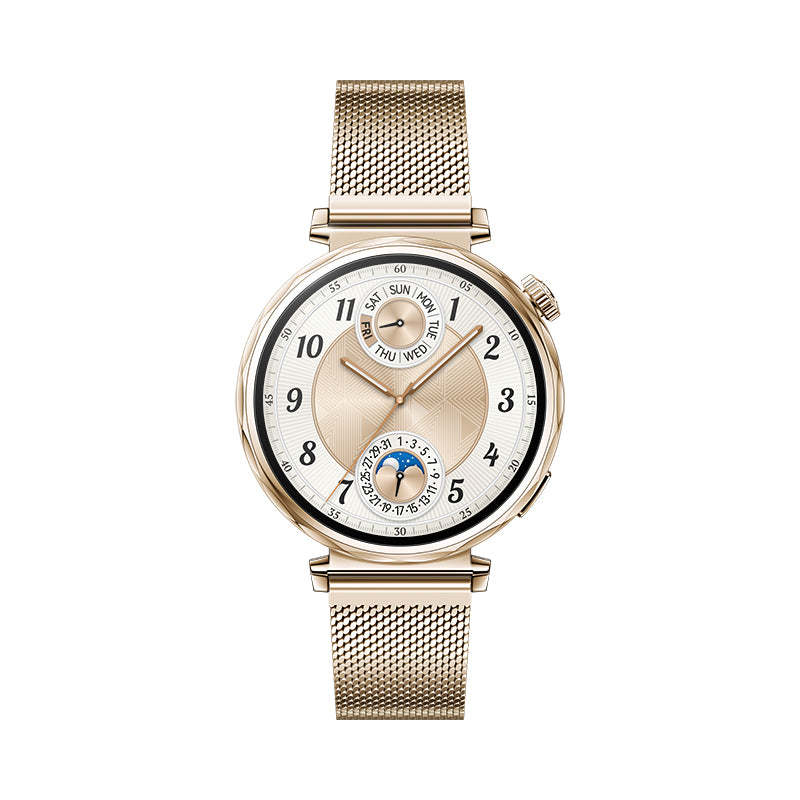 Smartwatch Huawei Watch GT 5 GPS 41 mm AMOLED NFC 5ATM gold Manufacturer code Jana-B19M