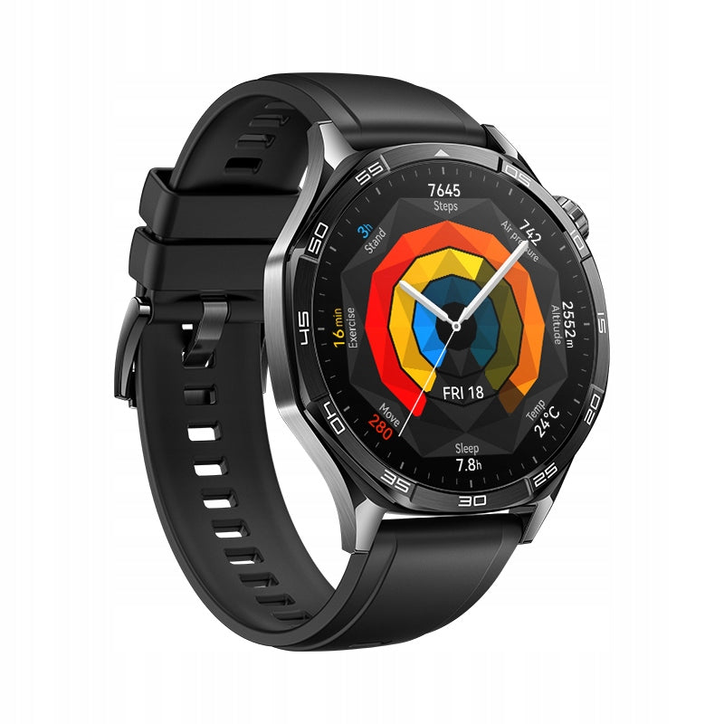 Smartwatch Huawei Watch GT 5 GPS 46mm Amoled NFC Wi-Fi Bluetooth black Brand Huawei