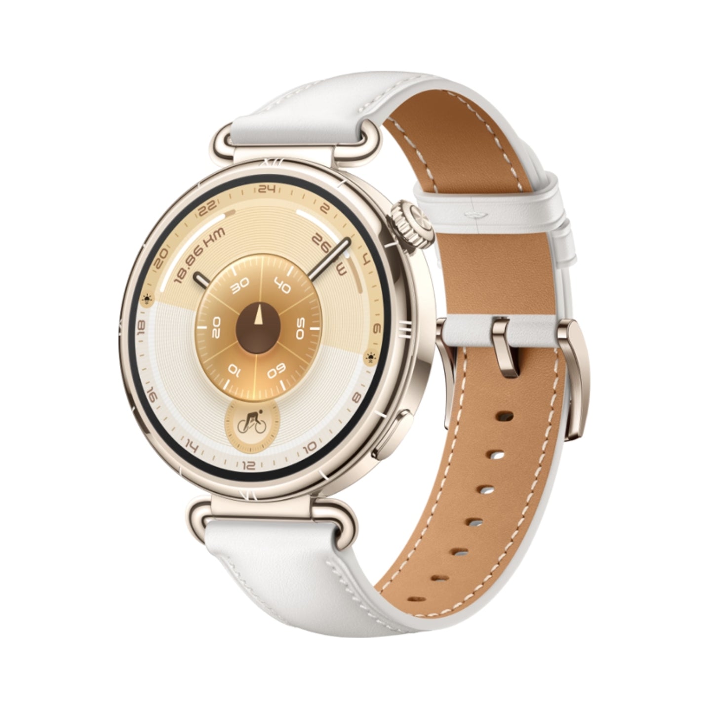 Smartwatch Huawei Watch GT 6 41mm white and gold NFC AMOLED GPS