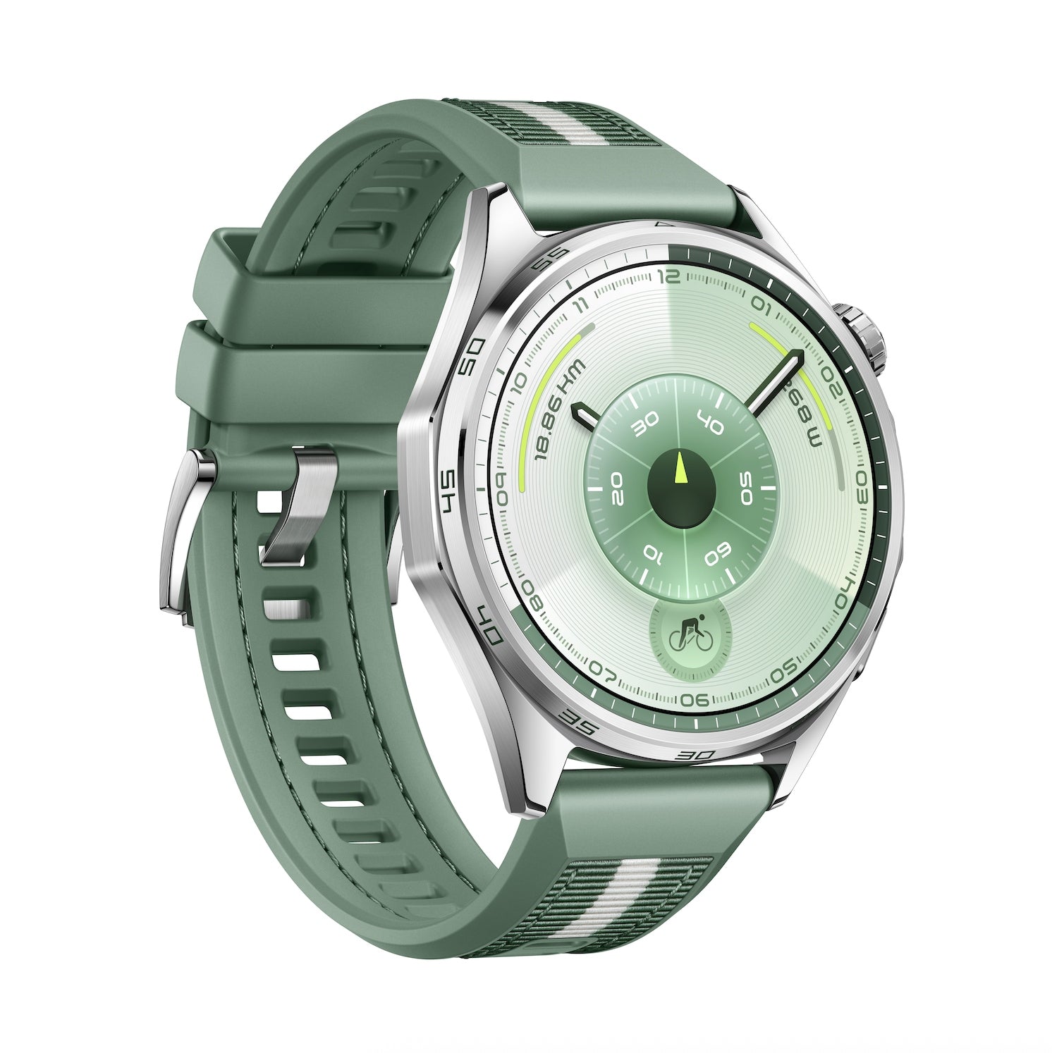 Smartwatch Huawei Watch GT 6 46mm silver green NFC GPS strap Brand Huawei