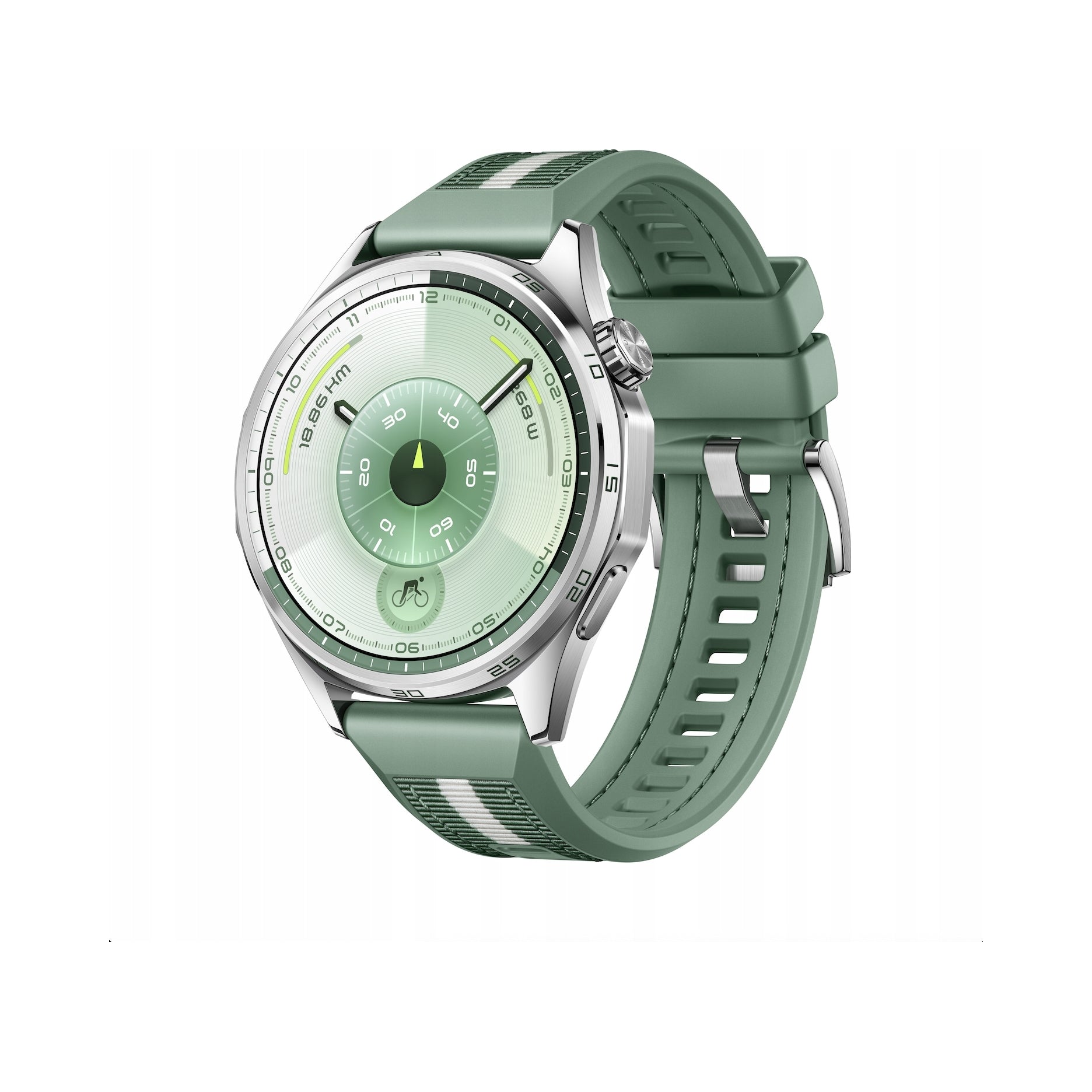 Smartwatch Huawei Watch GT 6 46mm silver green NFC GPS strap Manufacturer code Atum-B19W