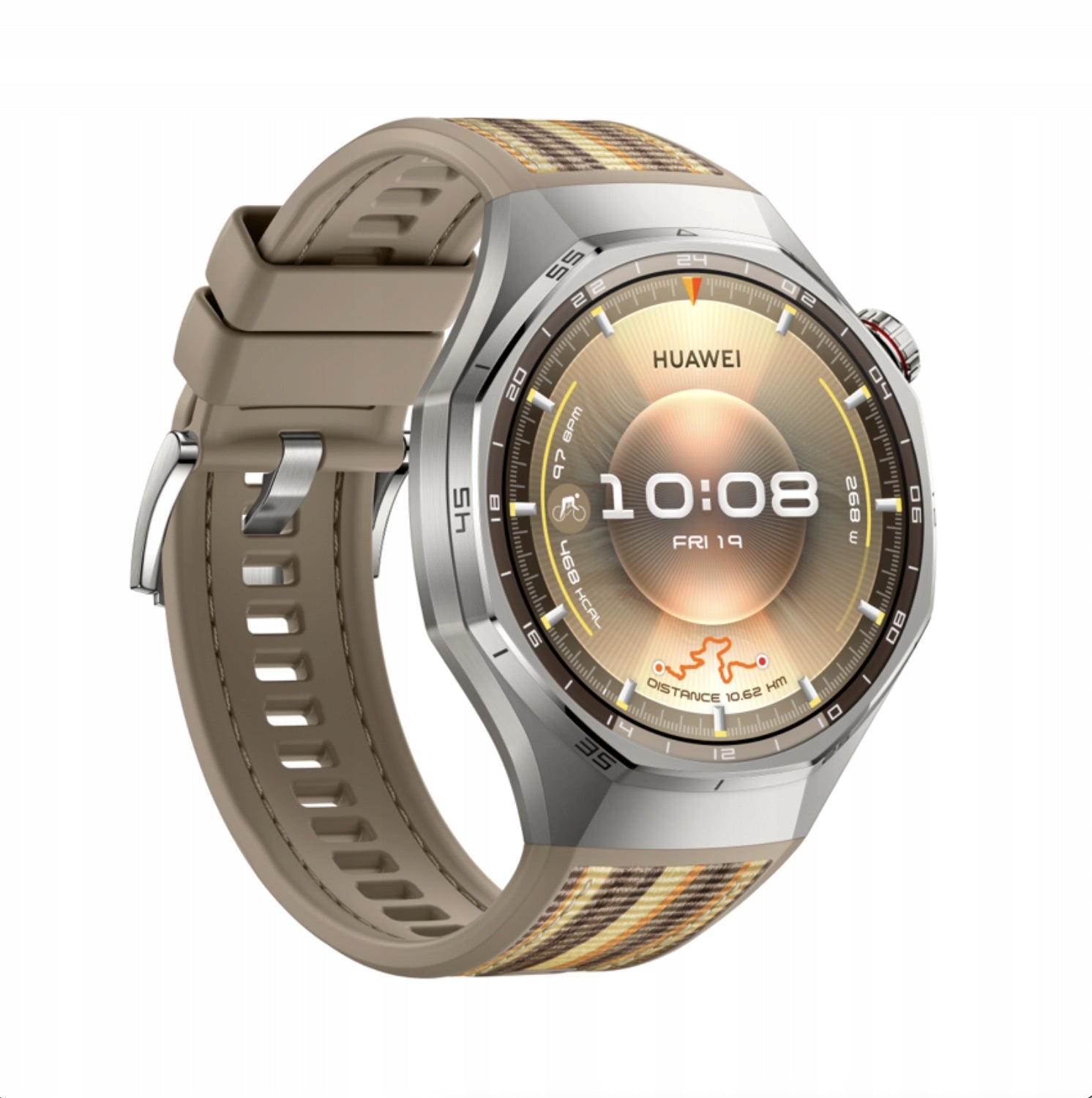 Smartwatch Huawei Watch GT 6 Pro 46mm Safari sapphire NFC glass brown