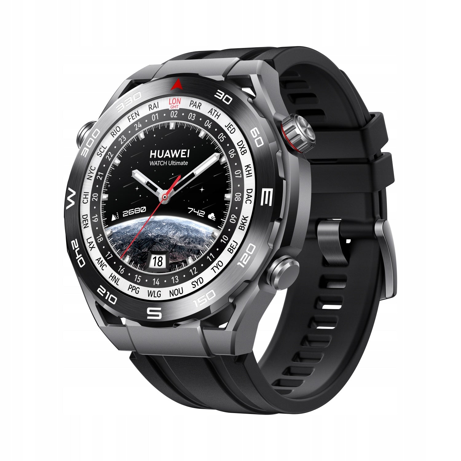 Smartwatch Huawei Watch Ultimate black Packaging status original