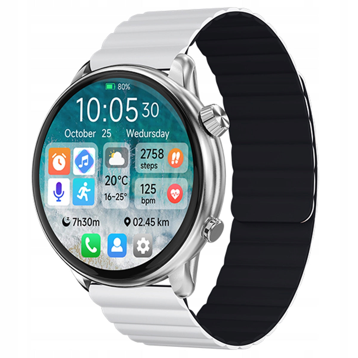 Smartwatch IMIKI TG2 screen AMOLED 1,43" SMART watch call RUNNING Color gray